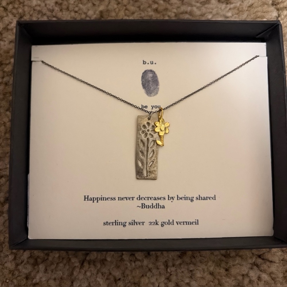 B.U Be You Charm Necklace